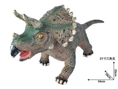 21 inch triangle dragon (super simulation spray painting process) (all environmental protection)