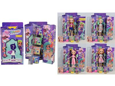 9.5寸美发公主(4款混装)