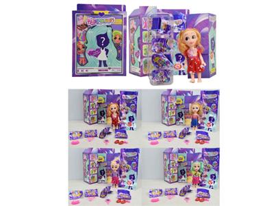 6寸美发公主(4款混装)