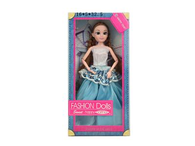 11.5寸实身关节3D睫毛时尚芭芘