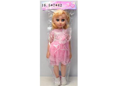 18寸空身活眼时尚女孩带IC配梳镜