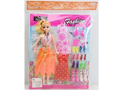 11.5寸空身芭比纸板