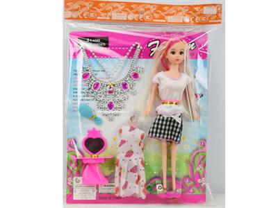 11.5寸实身芭比纸板