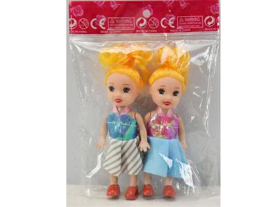 实身3寸娃娃（二只装）