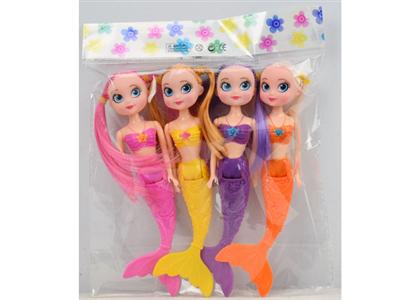 4款7寸实身美人鱼