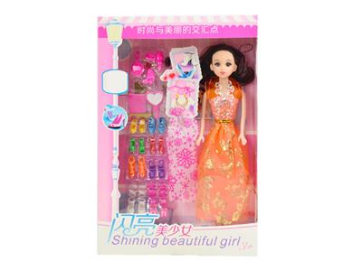 11.5寸实身换装芭比配鞋版