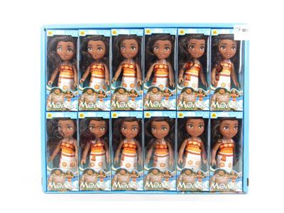 12只展示盒6寸空身海洋曼亚娜芭比12pc混装