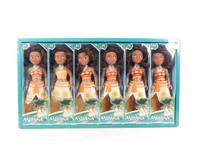6只展示盒11.5寸空身海洋曼亚娜芭比6pc混装