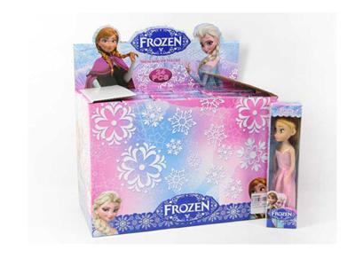 12只展示9寸实身冰雪芭比12pc混装