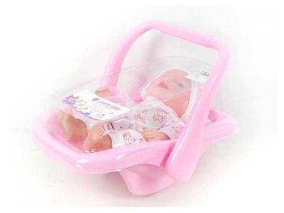 8寸空身弯脚胖童带浴池带奶嘴3色混装