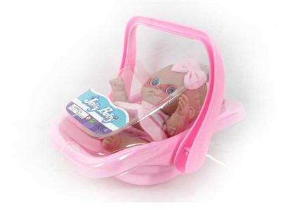 8寸空身弯脚胖童带浴池带奶嘴3色混装