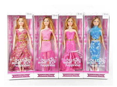 11.5寸晚装实身芭比四款混装