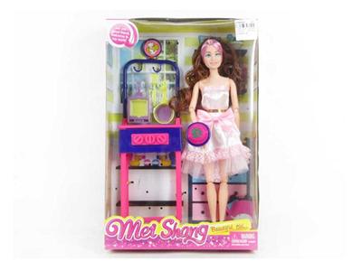 11.5寸12关节实身时装芭比带烤炉带烤具