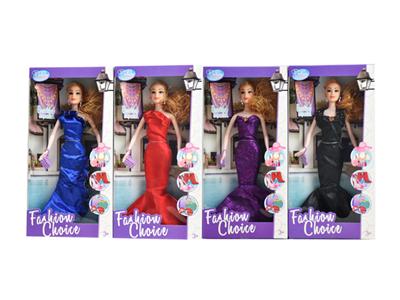 11.5寸实身芭比配包包（4款混装）