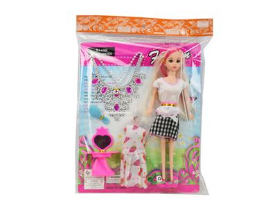 11.5寸实身芭比纸板