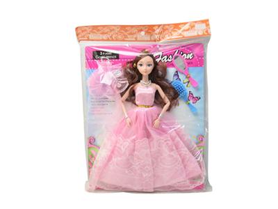 11.5寸实身9关节芭比纸板