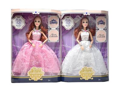 11.5寸实身9关节婚纱新娘（两款混装）