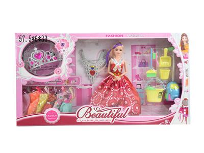 11.5寸实身9关节芭芘套装