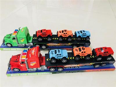 惯性拖头拖3只越野车