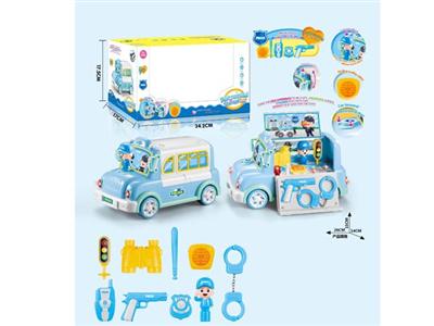 Police music storage car