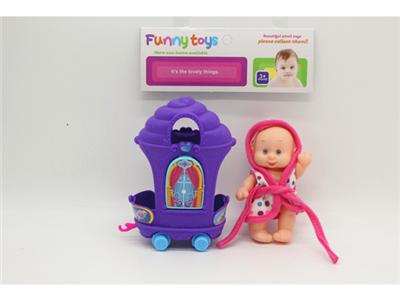 5寸表情娃娃和冰淇淋车