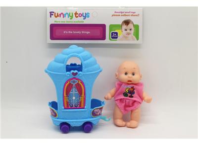 5寸表情娃娃和冰淇淋车