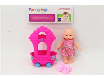 5寸表情娃娃和冰淇淋车,奶嘴