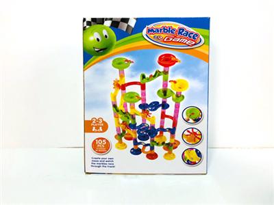 智力轨道滚珠积木(105PCS)