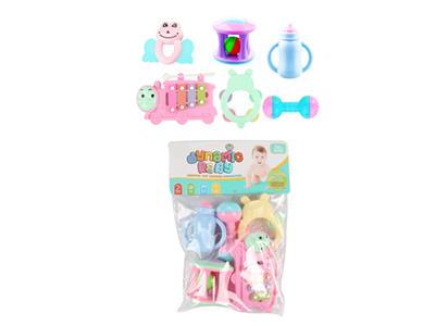 婴儿摇铃配敲琴