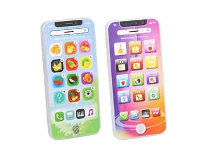 English learning toy charging mobile phone (blue, purple)
