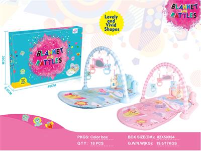 Foot piano blue/pink 2 colors