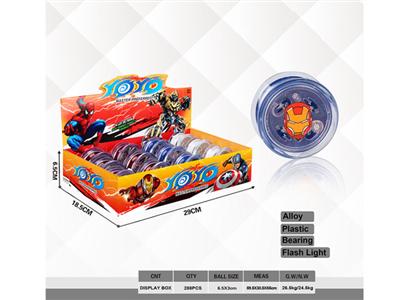 6.5x3cmYOYO球(钢铁侠)