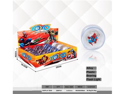 6.5x3cmYOYO球(蜘蛛人)
