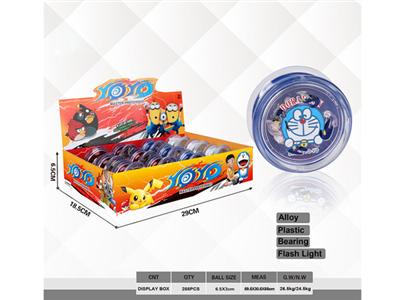 6.5x3cmYOYO ball (jingle cat)