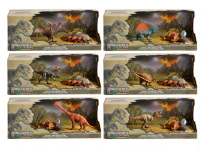 Corpse + Dinosaur Set (6 mixed)