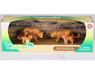 Wildlife Set (Jaguar Family, 4 in total)