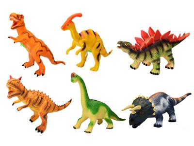 19-inch silicone dinosaur 6 mixed (IC called sound package)