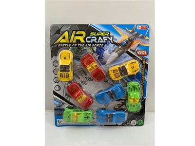 8只实色移印回力跑车