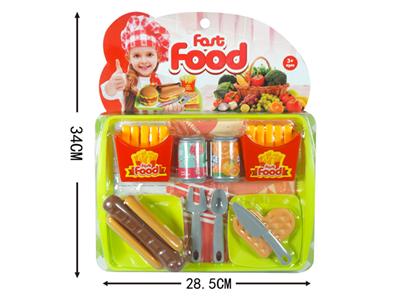 Simulation double fries set