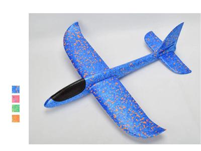 Hand throw EPP aircraft red / orange / yellow / green orchid