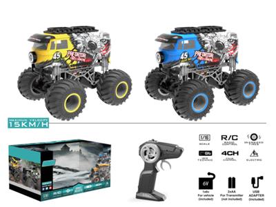 2.4G 1:16 big wheel off-road vehicle