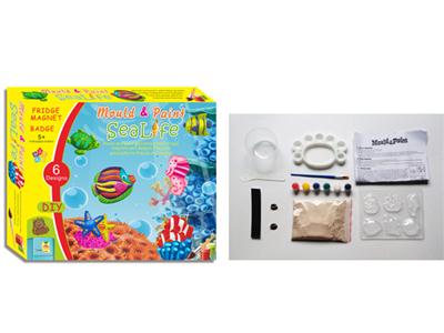 DIY Gypsum Marine Animal Series