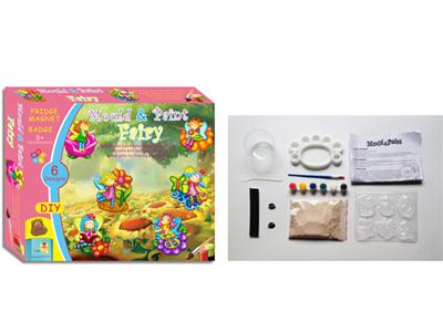 DIY Plaster Flower Fairy Series