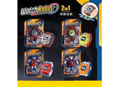 Deformation alloy watch