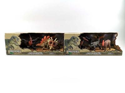 Simulation pterosaur + 2 small dinosaur suits (2 mixed)
