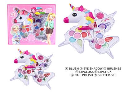 Unicorn children's makeup cosmetics set