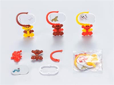 Cartoon monkey rotating photo frame