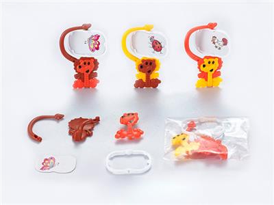 Cartoon lion rotating photo frame