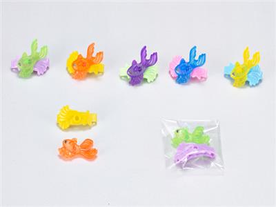 Assembling cartoon goldfish hairpin