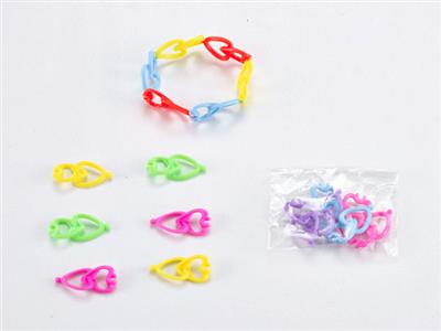 Heart to heart cartoon bracelet